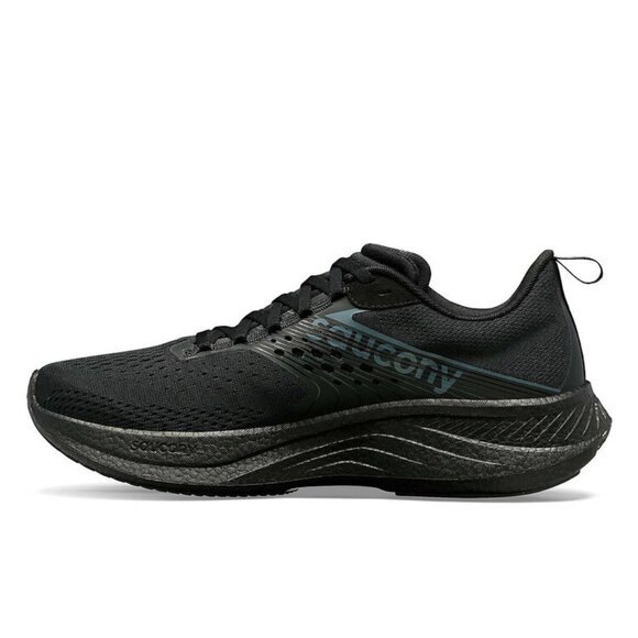 SAUCONY Women's Ride 17 Running Shoe (Black) - Picture 1 of 12